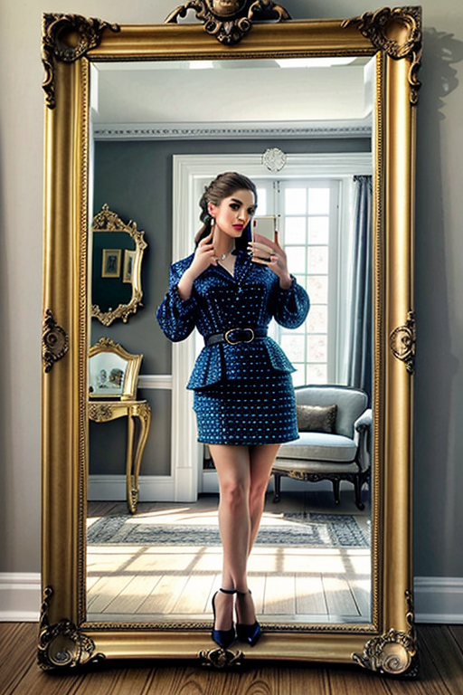 aesthetic mirror selfie girl quotes