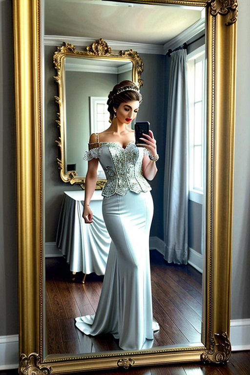 mirror pic girl black blur