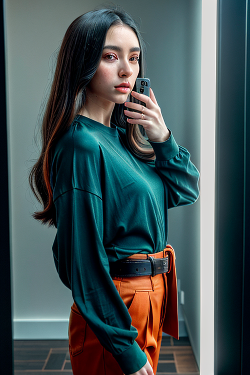 mirror selfie girl images